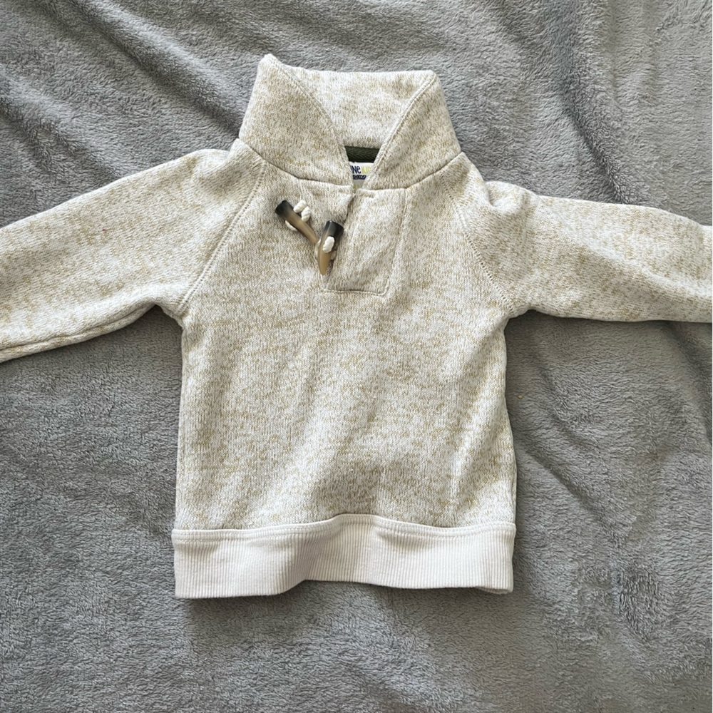 Cozy Cream Kids Sweater